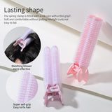 Hair Roller Clips  LLT10-2 2pcs - Purple Velcro Roller Clip & Root Volume Clip  Styling Tools for Bangs & Lift