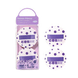 Flocking Makeup Sponge LLT17 – 2pcs Purple, Latex-Free Blending Sponges for Dry & Wet Makeup, Soft Rebound Cosmetic Puff for Flawless Application