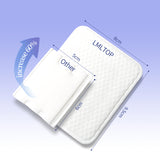 Pearl Grain Cotton Pads SY465 – Purple 100pcs, Soft Fluffy Sandwich Design, High Absorption, Double-Sized, Gentle on Skin for Makeup Removal