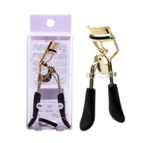 Eyelash Curler SY519 - Purple Wide-Angle 3.5 cm Gold Curling Tool with Comfortable Black Grip