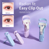 Eyelash Curler SY530 2pcs - Routine & Detailed Curlers with Comfortable Handles (Purple)