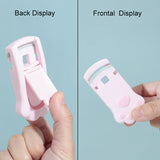 Eyelash Curler SY533 2pcs - 2-Piece Eyelash Curler Set – Paw Handle, Wide-Angle & Detailer Curlers (Purple)