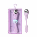 Eye Massage Roller SY548 – Purple Stainless Steel & ABS Manual Beauty Tool for Dark Circles, Eye Fatigue Relief & Enhanced Eye Cream Absorption