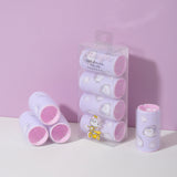 Hair Roller SY125 4pcs – Strong Grip Self-Hold Curling Rollers for Volume and Curls, Easy to Roll, Firm Hold, Purple