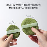 Face Cleansing Sponge JJF37 2pcs - 2pcs Purple Honeycomb Soft Resilient Facial Sponge for Skincare