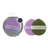 Face Cleansing Sponge JJF37 2pcs - 2pcs Purple Honeycomb Soft Resilient Facial Sponge for Skincare