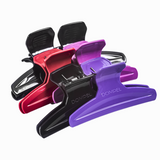 Dompel Butterfly Hair Clip 4530 – Professional Non-Slip Hair Clamp with Wide Opening and Metal Spring – Durable Styling Clip for All Hair Types