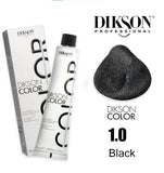 Dikson Hair Color 120ml - Shade 1.0 (Natural Black)