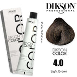 Dikson Hair Color 120ml - Shade 4.0 Natural (Light Brown)