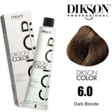 Dikson Hair Color 120ml - Shade 6.0 Natural (Dark Blonde)