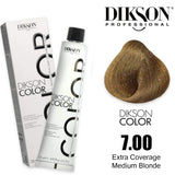 Dikson Extra Coverage  Hair color 120ml - Shade 7.00 (Medium Blonde)