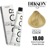 Dikson Extra Coverage Hair color 120ml - Shade 10.00(Pastel Blonde)