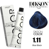 Dikson Hair Color 120ml - Shade 1.11 (Blue Black)