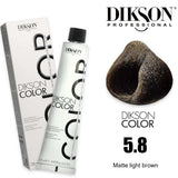 Dikson Hair color 120ml - 5.8 (Matte Light Brown)