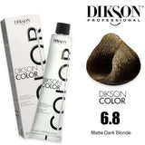 Dikson Hair color 120ml - 6.8 (Matte Dark Blonde)