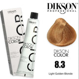 Dikson Hair color 120ml - 8.3 (Light Golden Blonde)