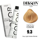 Dikson Hair color 120ml - 9.3 (Very Light Golden Blonde)