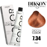 Dikson Hair color 120ml - 7.34 (Titian)