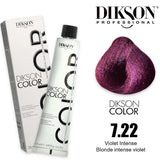 Dikson Violet Intense Hair color 120ml – Shade 7.22 (Blonde intense violet)