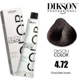 Dikson Hair color 120ml - 4.72 (Chocolate brown)