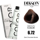 Dikson Hair color 120ml - 6.72 (Dark Chocolate Blonde)