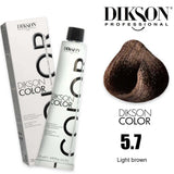 Dikson Hair color 120ml - 5.7 (Light Brown)