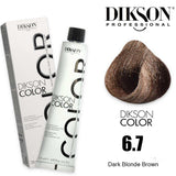 Dikson Hair color 120ml - 6.7 (Dark Blonde Brown)