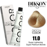 Dikson Super Lightening Hair color 120ml – Shade 11.0 (Super Platinum Blonde)