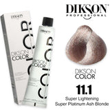 Dikson Super Lightening Hair color 120ml – Shade 11.1 (Super Platinum Ash Blonde)