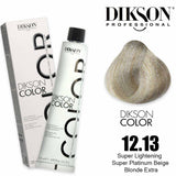 Dikson Super Lightening Hair color 120ml – Shade 12.13 (Super Platinum Beige Blonde Extra)