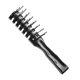 Eurostil Vent Brush 2 Bristle  - Black for Versatile Styling