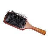 Eurostil Wooden Paddle Cushion Hair Brush : Styling Tool for Smooth, Sleek Hair