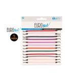 Eurostil Elastic Hair Hook 12Pcs -  Mix Colors for Fun and Versatile Hairstyles