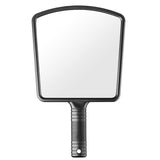 Eurostil Profissional Mirror with Handle - Black