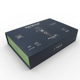 Ragnar X-Tech Hair Clipper #09179 – 9000 RPM Professional Corded & Cordless Hair Trimmer with DLC Blades, 2500mAh Battery, Adjustable Taper Lever, and Complete Accessory Kit