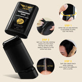 Pilot Hairdressing Wand 20g – Instant Gray Hair Touch Up Stick with Precision Comb Applicator, Water-Resistant Root Cover Up for Black & Dark Brown Hair