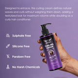 Pilot Curling Cream 300ml – Curl Defining & Texturizing Cream for Waves & Curls – Lightweight, Hydrating, Frizz-Control Styling & Conditioning for All Hair Types