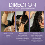 Pilot Curling Cream 300ml – Curl Defining & Texturizing Cream for Waves & Curls – Lightweight, Hydrating, Frizz-Control Styling & Conditioning for All Hair Types