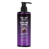 Pilot Curling Cream 300ml – Curl Defining & Texturizing Cream for Waves & Curls – Lightweight, Hydrating, Frizz-Control Styling & Conditioning for All Hair Types