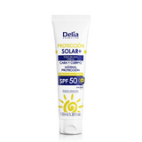 Delia Sun Protect Anti-Age Face Cream SPF 50 – High Protection Moisturizer with Anti-Wrinkle Formula – 100ml