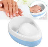 Nail Spa Bubble PZ-203 Electric Nail Soaking Bowl with Vibration Massage Cuticle Softener & Hand Spa for Manicure Prep