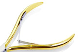 Nghia Gold Plated Nail Nipper N-118 (Double Spring)
