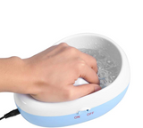 Nail Spa Bubble PZ-203 Electric Nail Soaking Bowl with Vibration Massage Cuticle Softener & Hand Spa for Manicure Prep