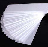 Roial Wax Strips 100 Pcs White – Professional Non-Woven Disposable Waxing Strips, Tear-Resistant & Lint-Free Hair Removal Strips for Body & Arms (7 x 22 cm)