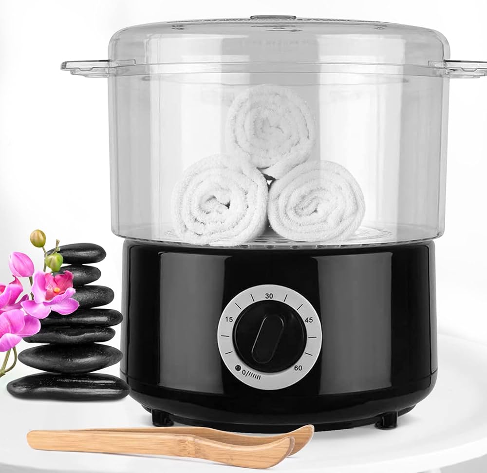 Towel Steamer 9801 Towel Warmer Heater For Sanitized & Clean Facial To