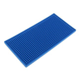 Jully France Heat Resistant Pad M-71C – Blue Silicone Mat for Hair Straighteners, Curling Irons & Hot Tools , Non-Slip Heat Protection for Home, Salon & Travel