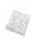 Disposable Plastic Shower Caps Clear Pack of 100 Pieces Salon