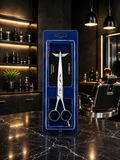 Pilot Italian Scissor 810S 7.5 inch Curved Polished Hair Shears