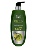 Silky Cool Anti-Hair Loss Protein & Olive Oil Conditioner - Strengthens & Nourishes 