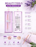 Acne Needles SY554 2pcs - Purple